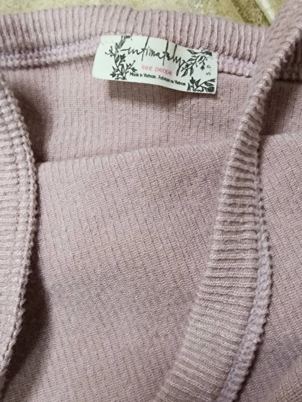 Free People‎ We The Free Ribbed Tank Pair in Pink and White